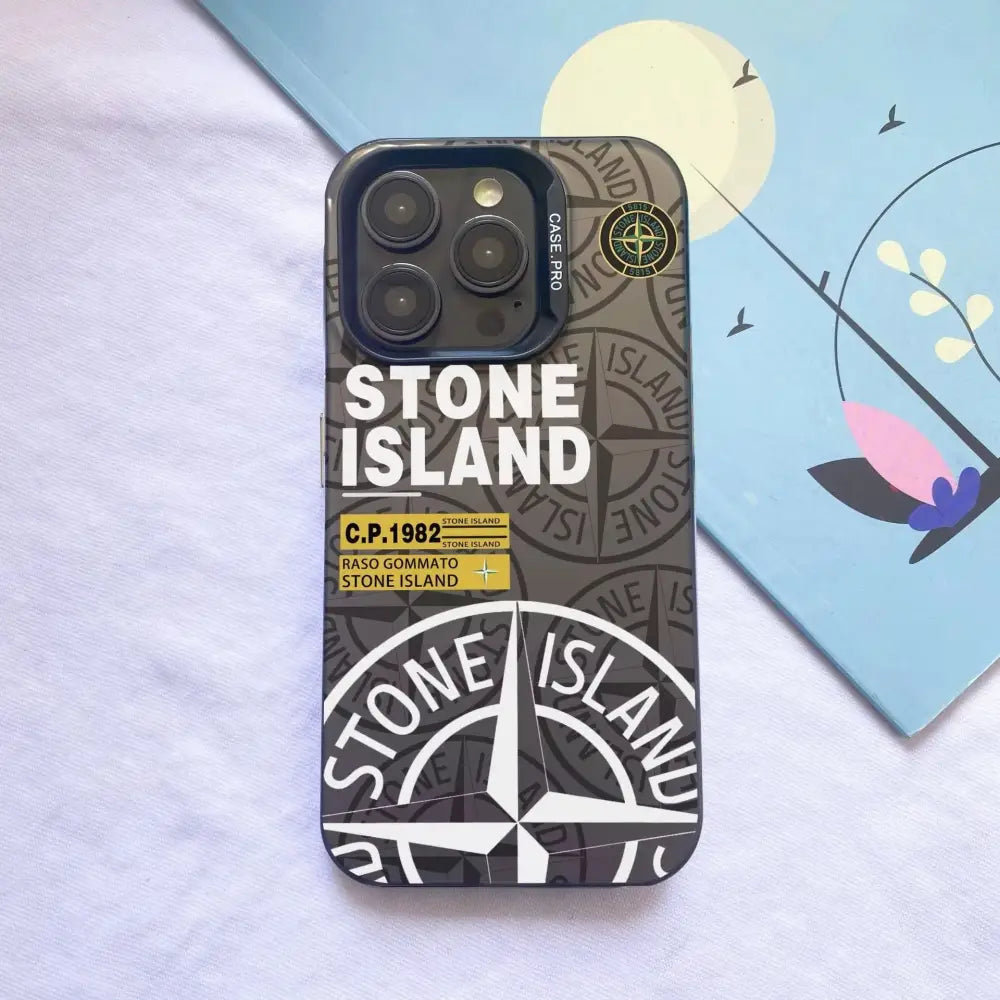 COQUE STONE ISLAND - GRIS - iPhone 11