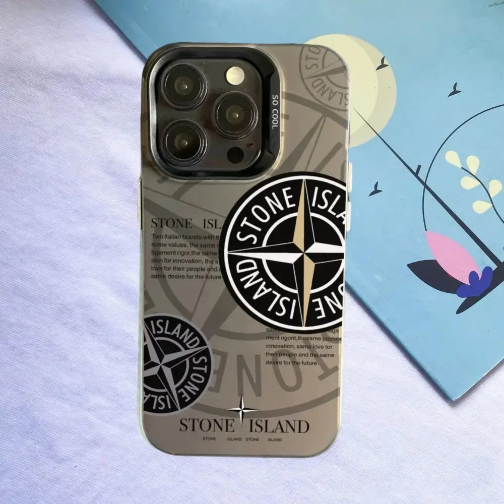 COQUE STONE ISLAND - GRIS - iPhone 11