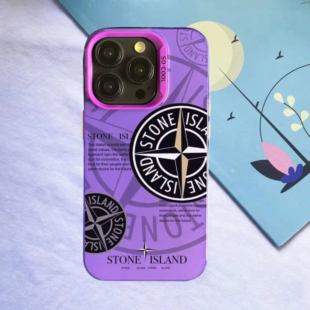 COQUE STONE ISLAND - VIOLET - iPhone 11