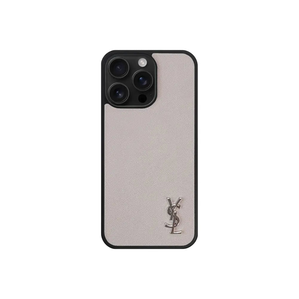 Coque Y5L Beige - Iphone 11 / Argent