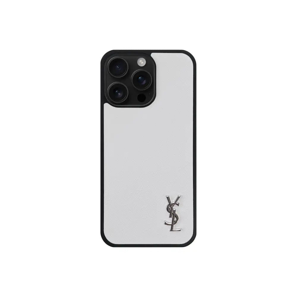 Coque Y5L Blanche - Iphone 11 / Argent