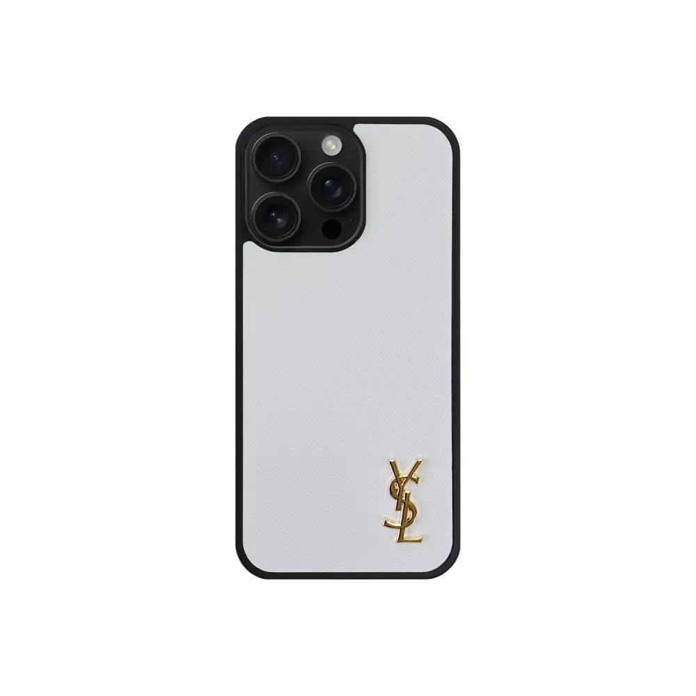 Coque Y5L Blanche - Iphone 11 / Or