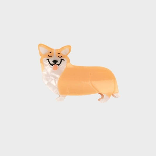 Barrettes Corgi Originales - Deux Tailles Disponibles - Passeport Cases