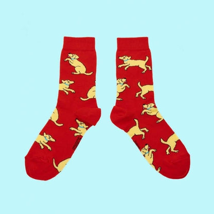 Labrador Cotton Unisex Socks - Made in France av Cuckoo Suzette