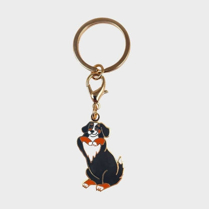 Bernese Bouvier Dog Key and Medal - 2 In 1 Tillbehör av gök Suzette