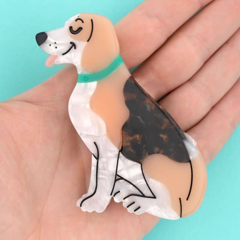 Barre per capelli Beagle originale - Accessorio ecologico di Cucoo Suzette