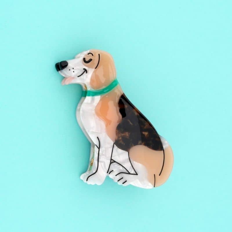 Barre per capelli Beagle originale - Accessorio ecologico di Cucoo Suzette