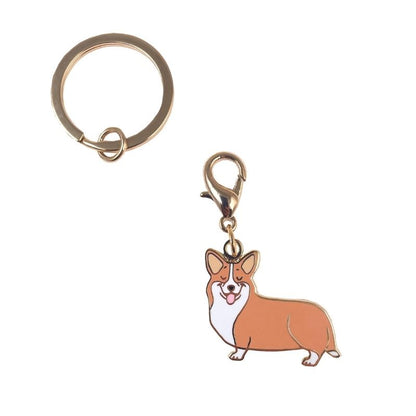 CORGI 2 in 1 Medaglia Keychain di Cuckoo Suzette - Original & Practical