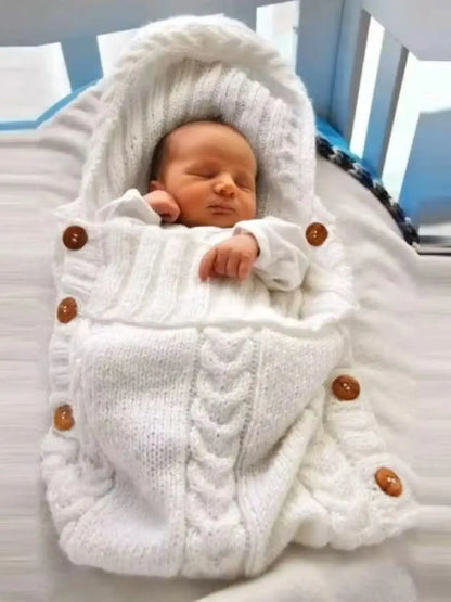 Cocoonbaby ™ Angel Nest - салодкае вязанае пакрыццё