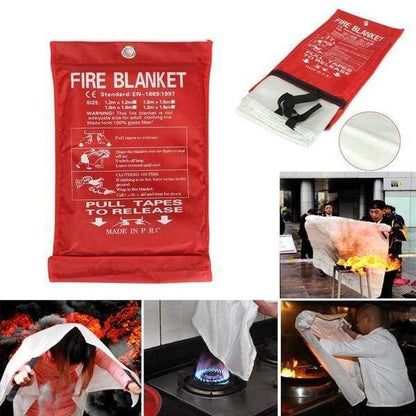 Couverture Anti-Feu en Fibre de Verre – Protection d'Urgence Essentielle