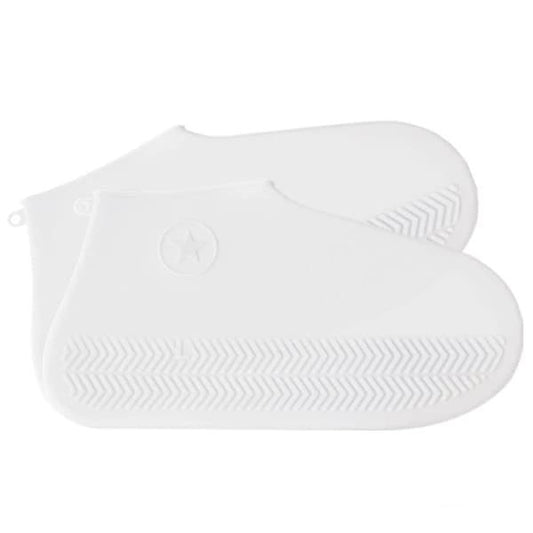 Couvre chaussure imperméable - S(30-34) / Blanc - Houseware