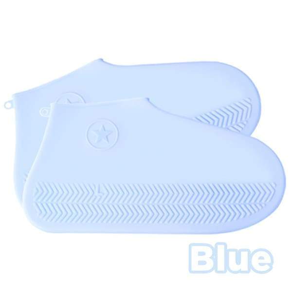 Couvre chaussure imperméable - S(30-34) / Bleu - Houseware