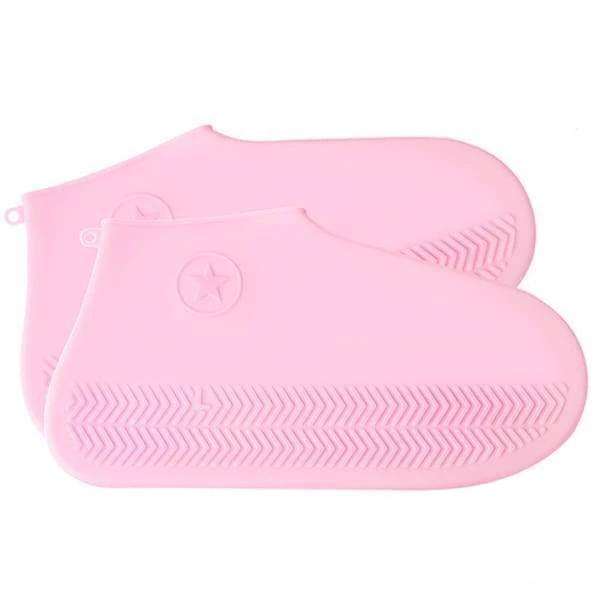 Couvre chaussure imperméable - S(30-34) / Rose - Houseware