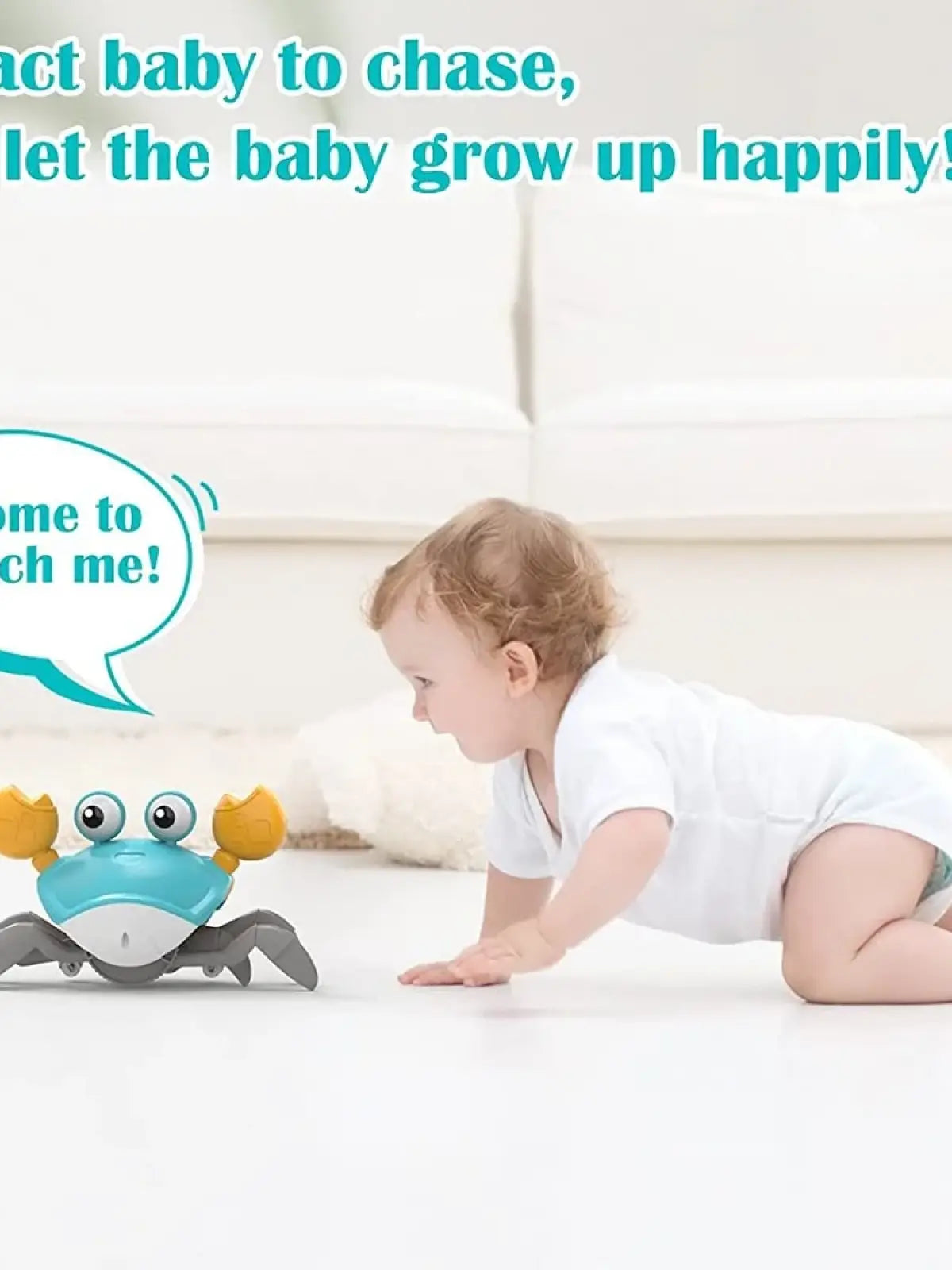 Interactive baby toy Samy Le Crab ™