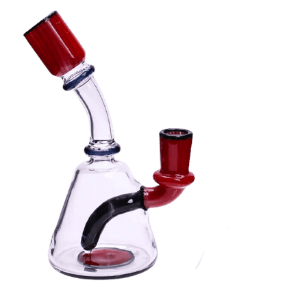 Rig en verre rouge