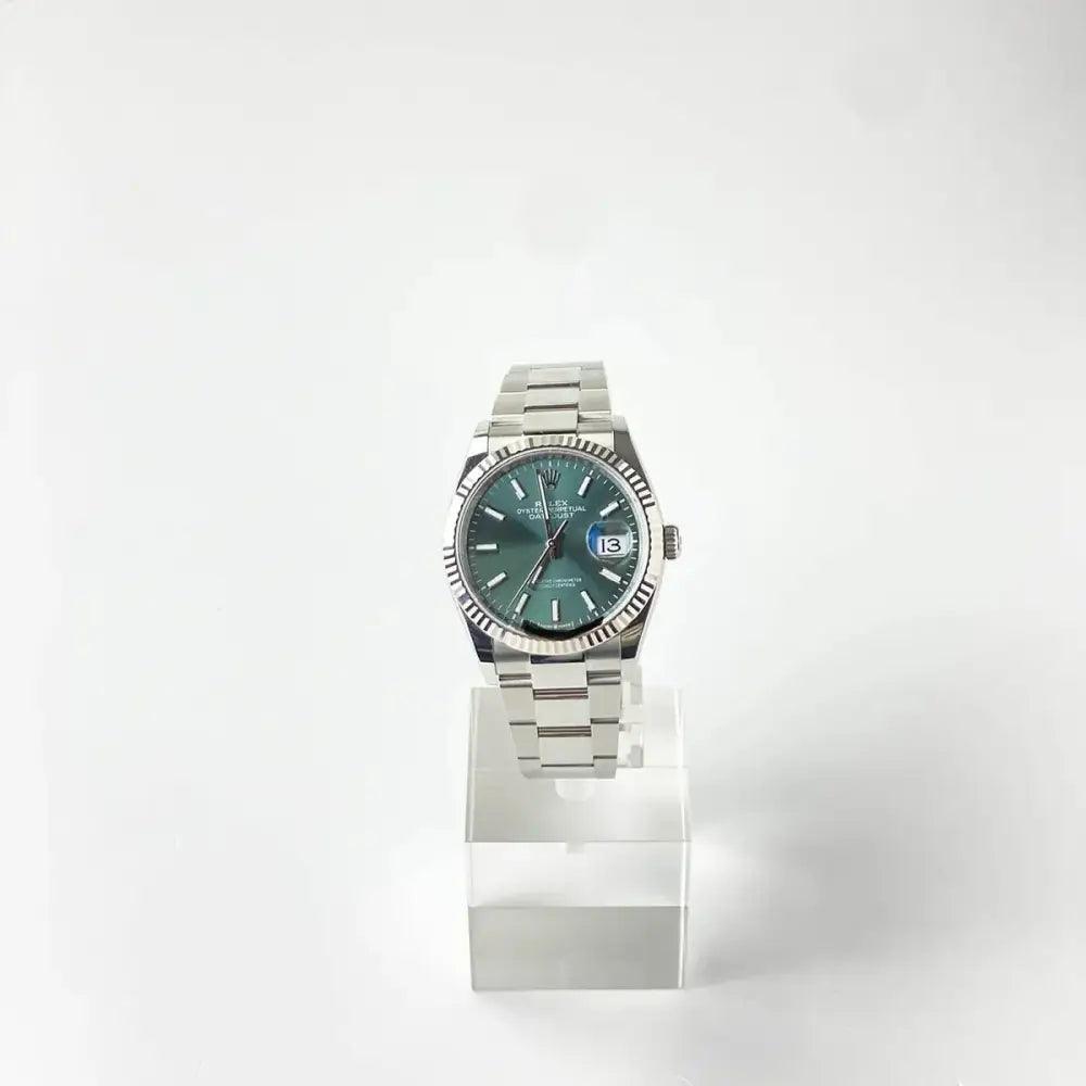 Datejust 36 Mint Green - Passeport Cases