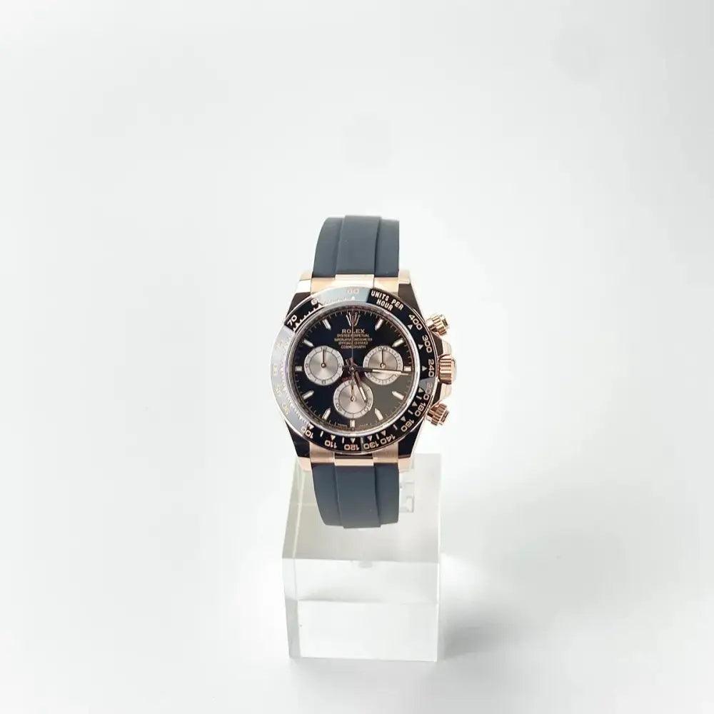 Daytona Cosmograph Daytona 40mm Everose Oysterflex black sundust - Passeport Cases