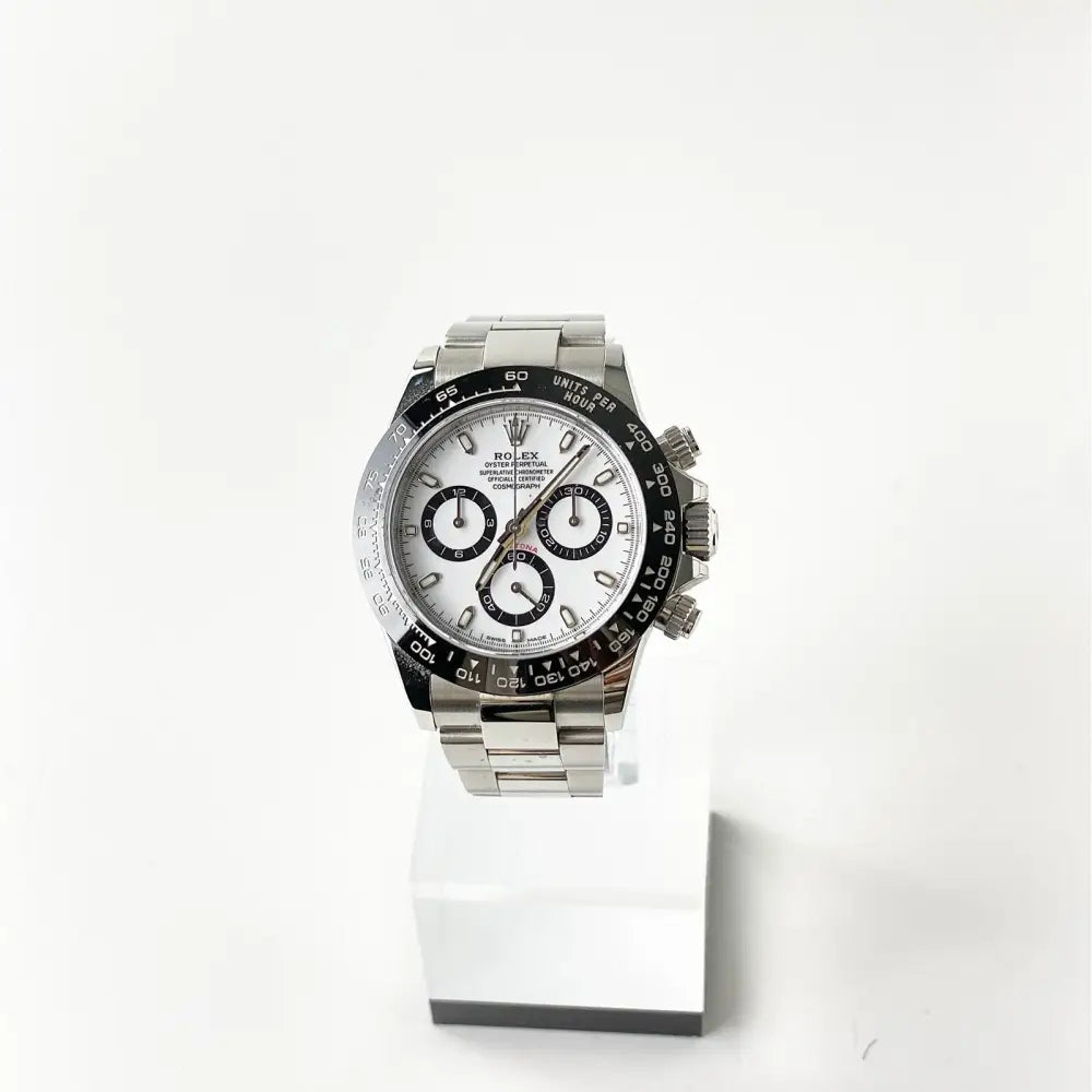 Daytona "Panda" White Dial 40mm - Passeport Cases