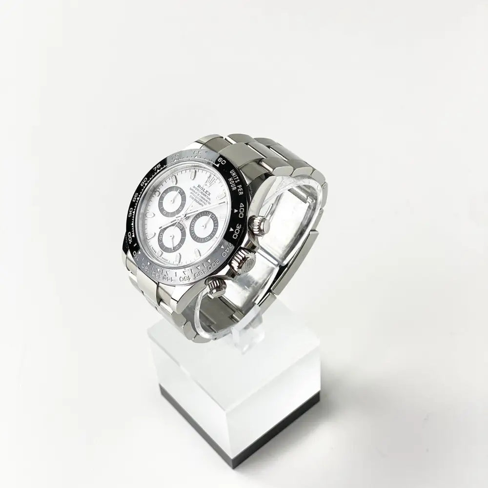 Daytona "Panda" White Dial 40mm - Passeport Cases