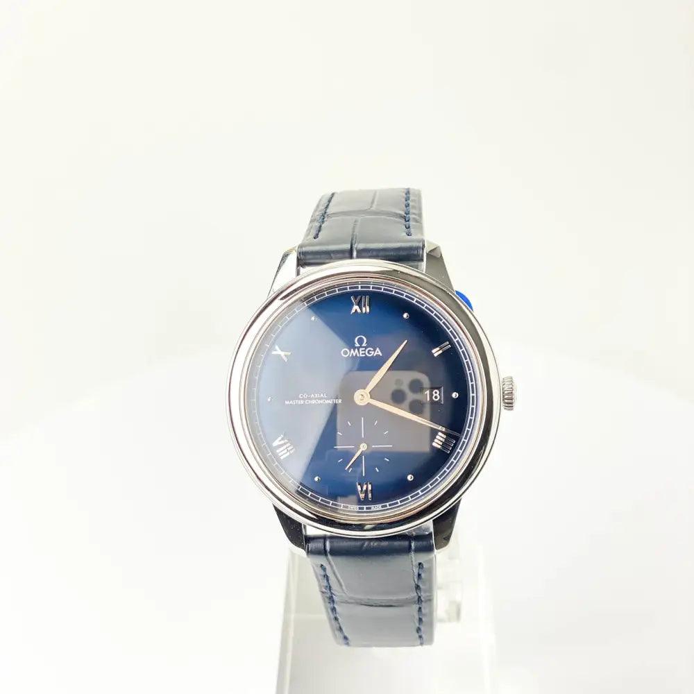 De Ville Prestige Master Chronometer Small Seconds 41 Ville Prestige Blue Dial - Passeport Cases