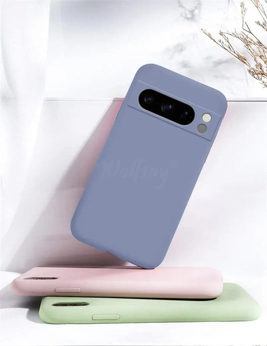 Coque en Silicone Élégante pour Google Pixel 8 Pro, 7A et 7