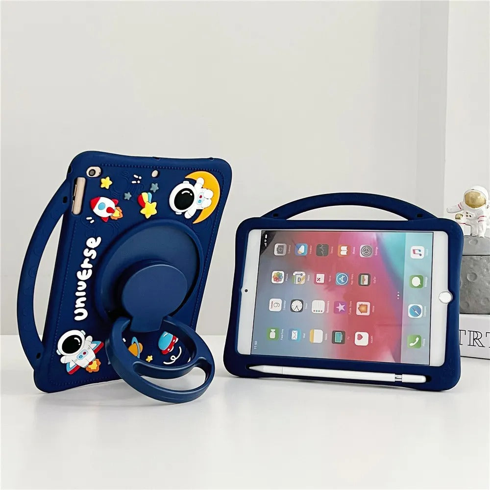 Coque Enfant Antichoc 360° pour iPad avec Poignée Intégrée