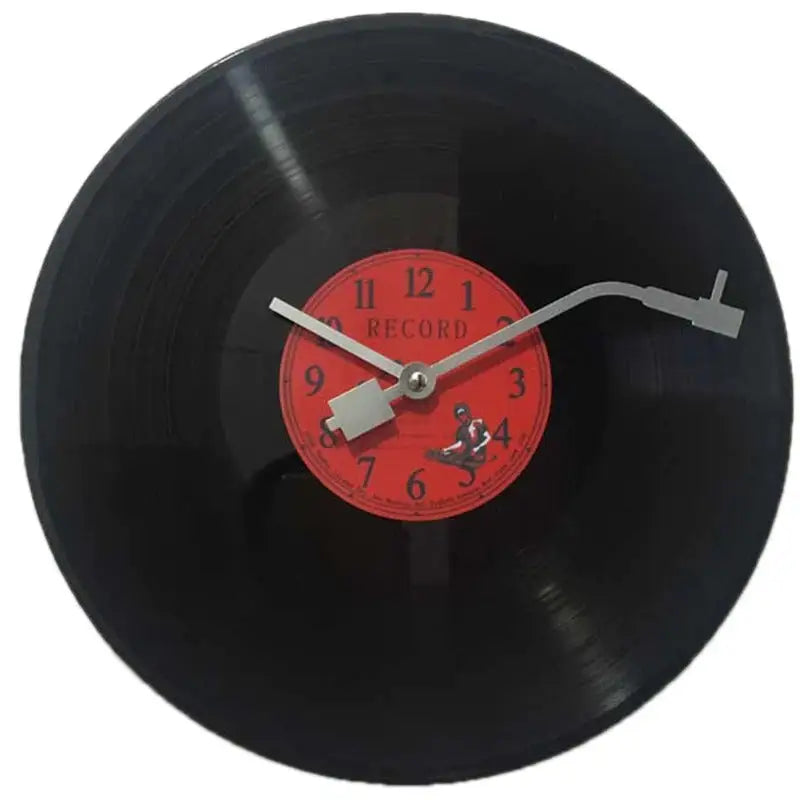 Disque Vinyle Horloge