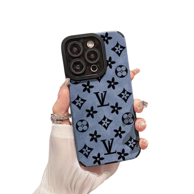 Coque iPhone Louis Vuitton Monogramme – Bleu, Vert ou Beige
