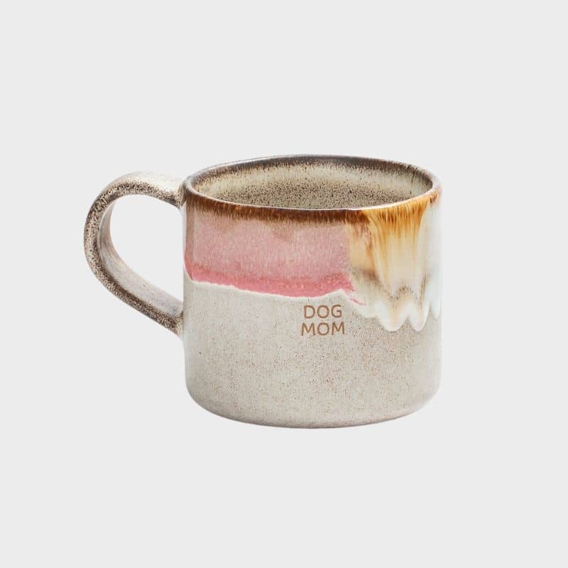 Ceramic mug - "Melting Ice Cream" Dog Mom