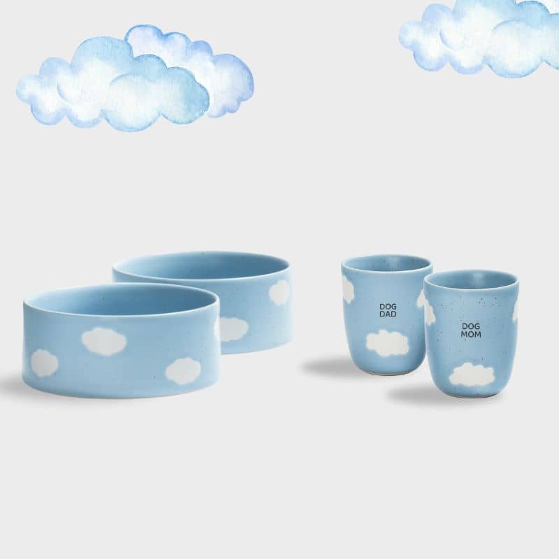 Ceramic cup - "Cloud" Dog Mom ☁️