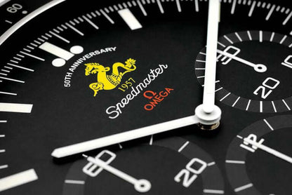 Horloge Murale Omega Speedmaster 1957 🕰️ – Édition 50e Anniversaire