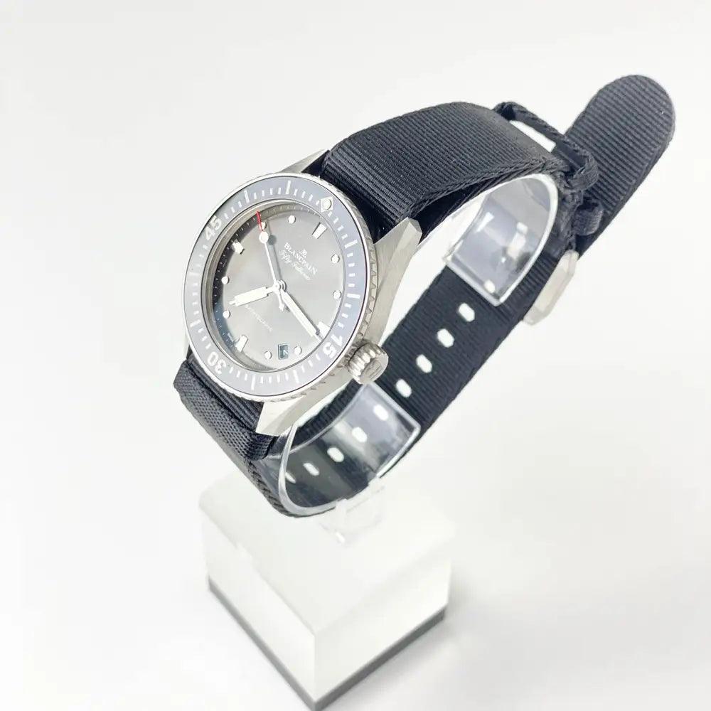 Fifty Fathoms Bathyscaphe 38mm Stahl - Passeport Cases