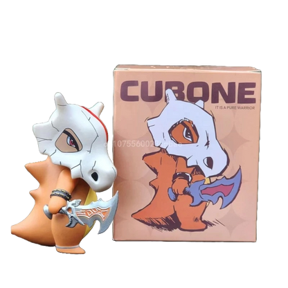 Figurine Tragosso Cubone 14 cm avec accessoire os Pokémon