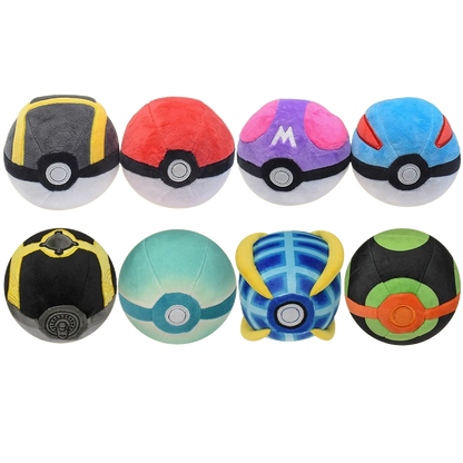 Pokéballs en Peluche 12 cm - Collection Magique