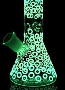 Bang Luminescent en Verre Fluo 20 cm - Élégance et Brillance au Coeur de Votre Collection