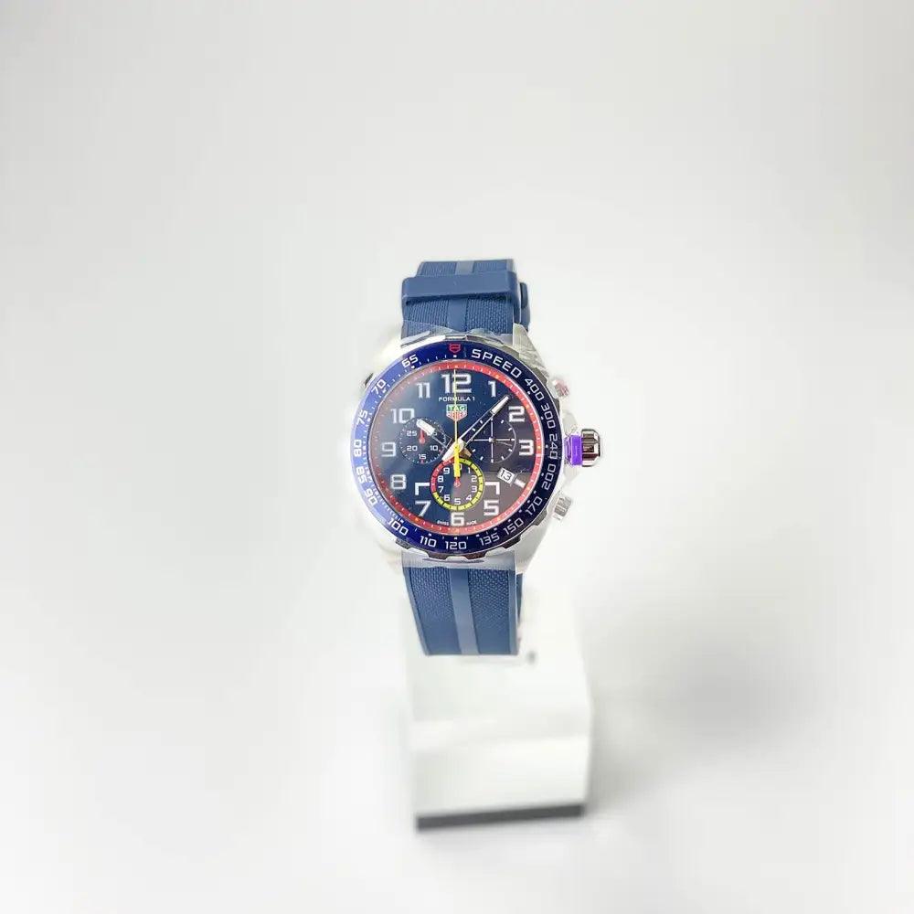 Formula 1 Quarz X Red Bull Racing Heuer Formula Watch Blau 43mm - Passeport Cases