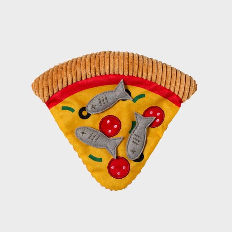 Cat Grass Cat Toy - ansjovis pizza 🍕