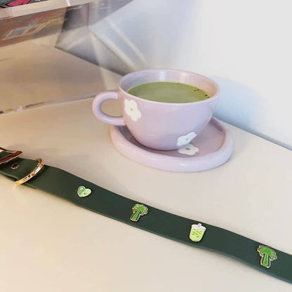 Hondenketting met charmes - hou van je So Matcha 🍵🌴