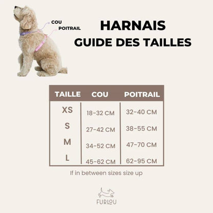 Harnais Comfort In H U Ultra Light for Dog - Tan Beige