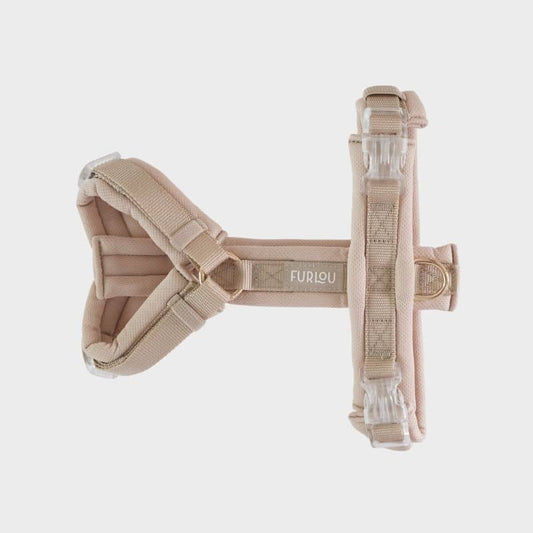 Harnais Comfort Ultra Léger pour Chien - Beige Tan Furlou