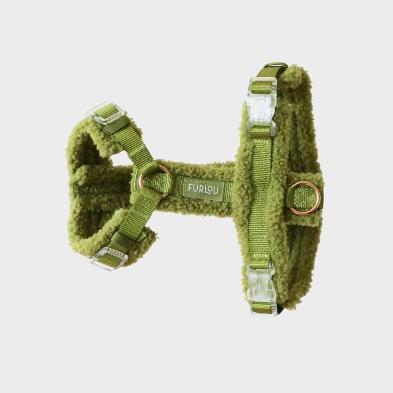 Strap Harness (H) Sherpa voor honden - Lime Green Vert