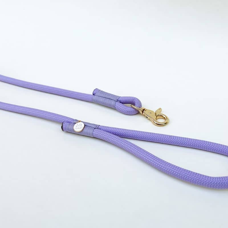 Lasciare in Dog Paracord - Ultra Light e resistente alla lavanda Furlou