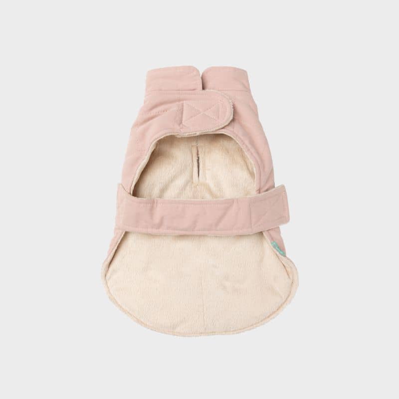 Manteau Matelassé Rose pour Chien - Fuzzyard Life