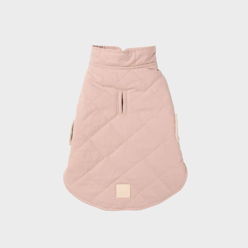 Manteau Matelassé Rose pour Chien - Fuzzyard Life