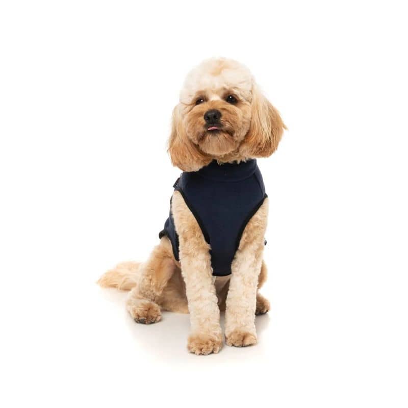 Dog fleece jacket - Fitzroy navy blue