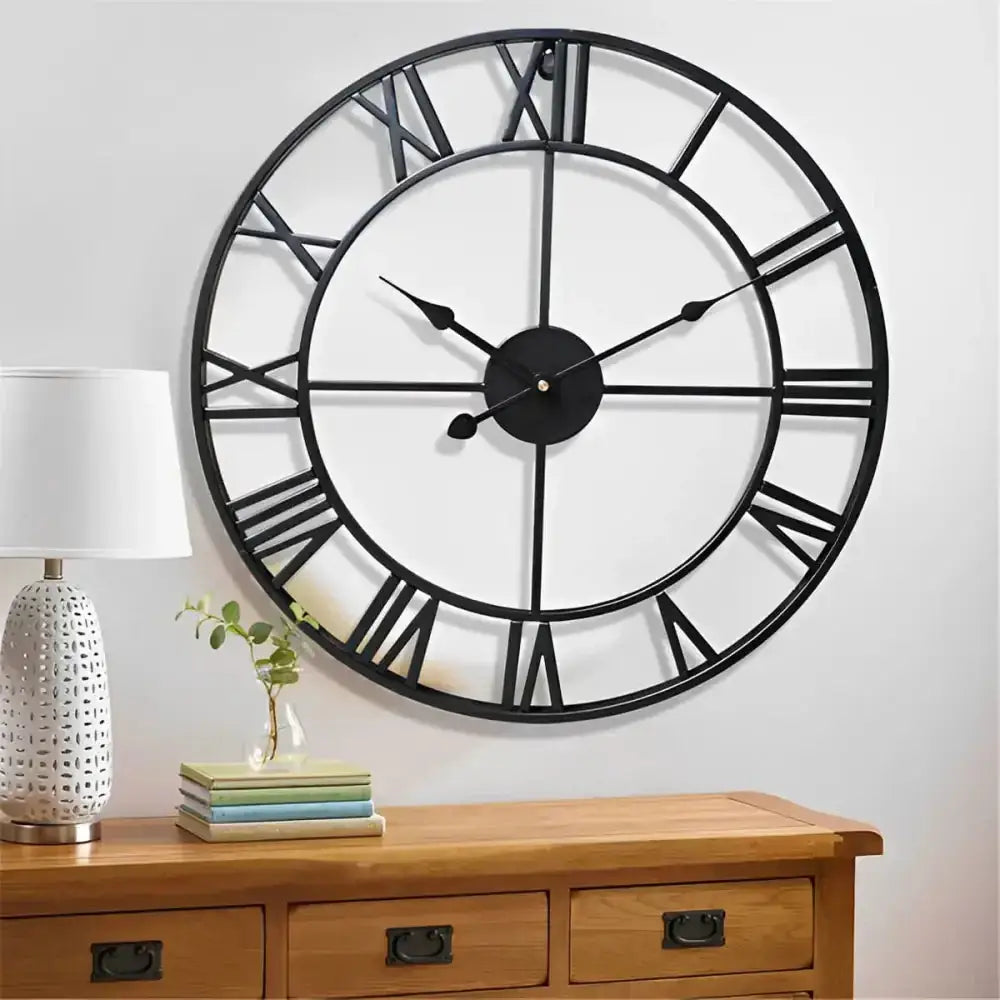 Grande Horloge Chiffre Romain - Horloges murales