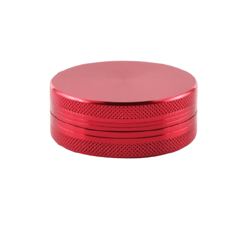 Grinder Aluminium Rouge 55 mm - Broyage Efficace et Élégant