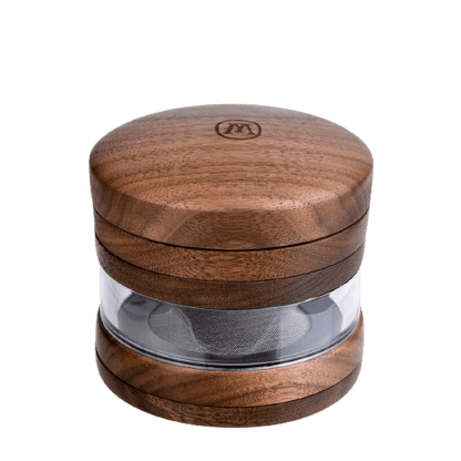 Grinder en Bois Marley 70MM - Élégance et Performance au Service de Vos Herbes