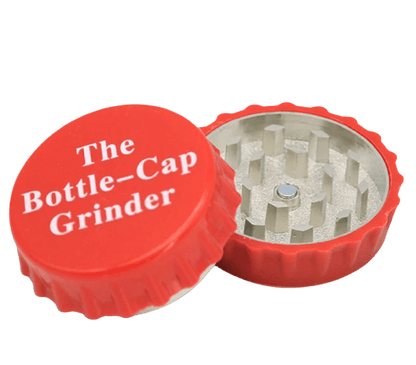 Petit Broyeur Capsule en Métal - Mini Grinder Innovant 2 Parties pour CBD