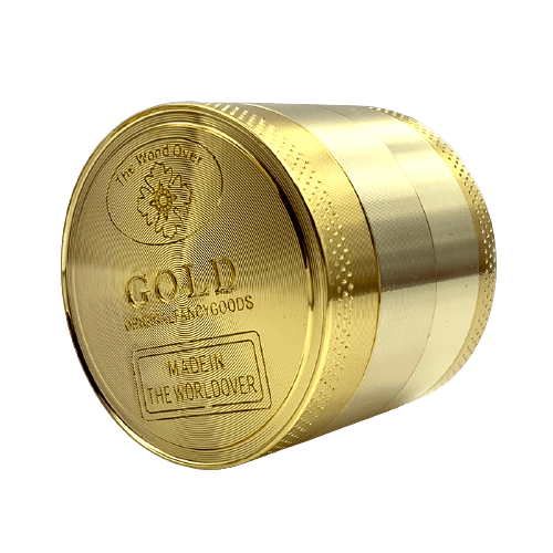 Grinder Gold avec Filtre - Élégance et Performance Inégalées